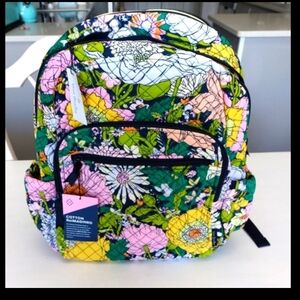 Vera Bradley Campus Backpack Bloom Boom NWT
